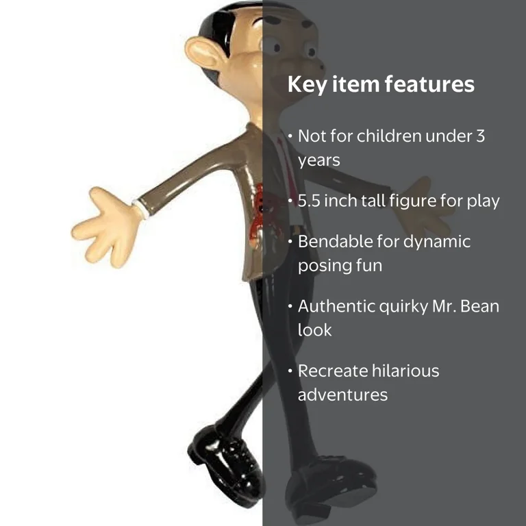 Mr Bean Bendable Figure - Walmart.com
