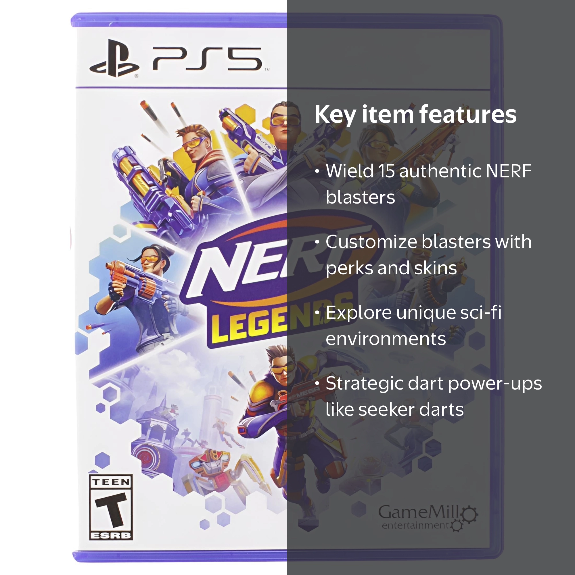 NERF Legends Video Game for Playstation 5 by GameMill