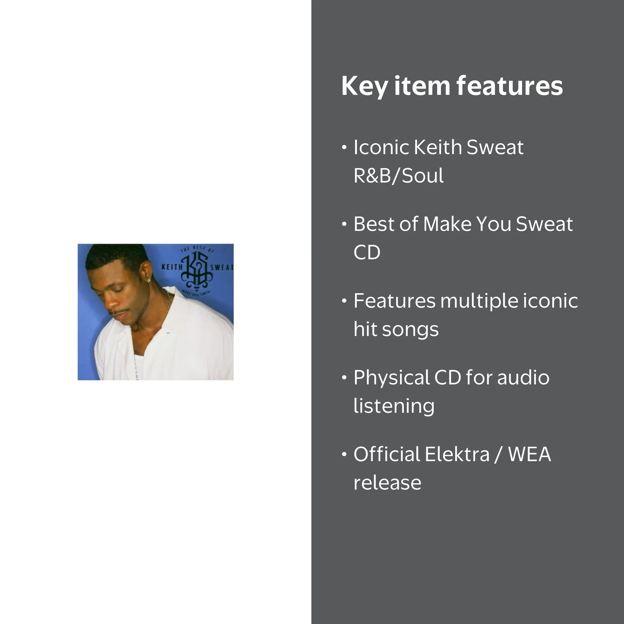 Keith Sweat - Best of Keith Sweat: Make You Sweat - Music
