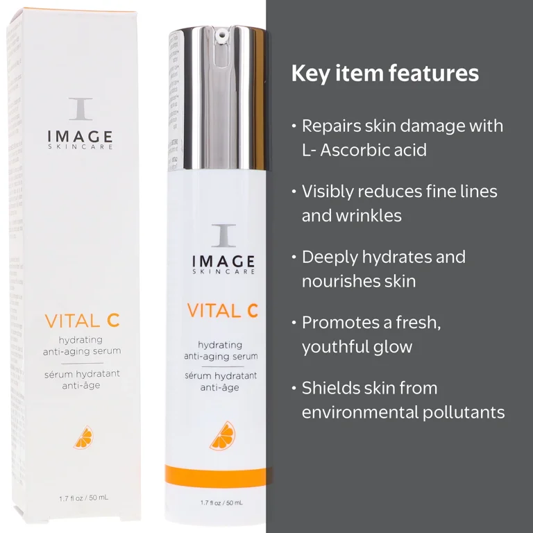 Image Skin Care, Hydrating Anti-Aging Serum, 1.7 oz, Vitamin C