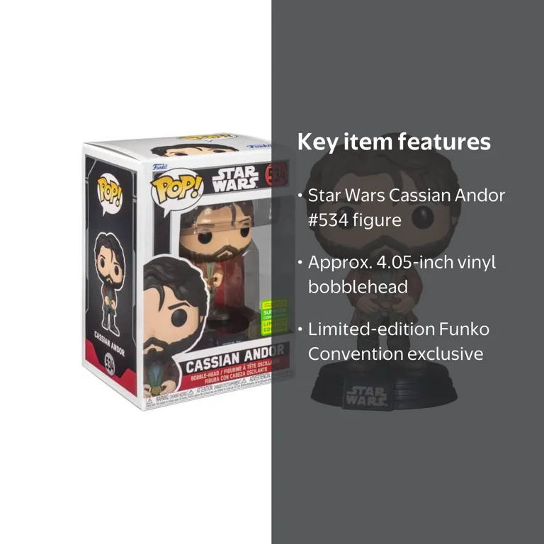 POP!, Star Wars Cassian Andor Funko POP! Exclusive Vinyl