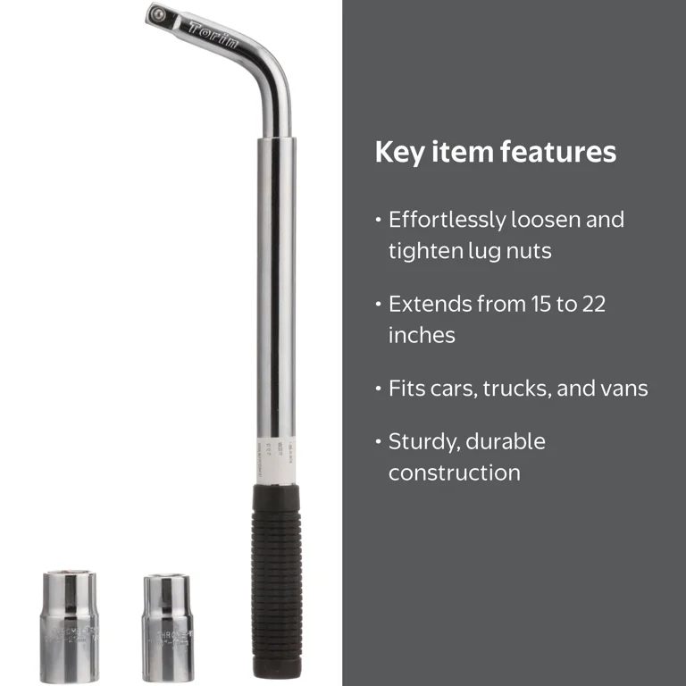 Torin Black Jack T36234W Extendable Socket Wrench & Set - Walmart.com