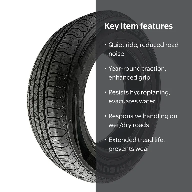 Arisun Aresta ZG02 265/50R20 111V XL Tire, All-Season, Fits Jeep