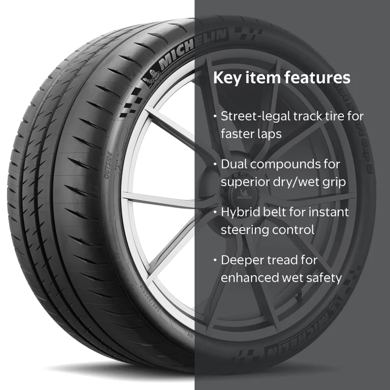 Michelin Pilot Sport Cup 2 285/30ZR20 (99Y) XL Tire - Walmart.com