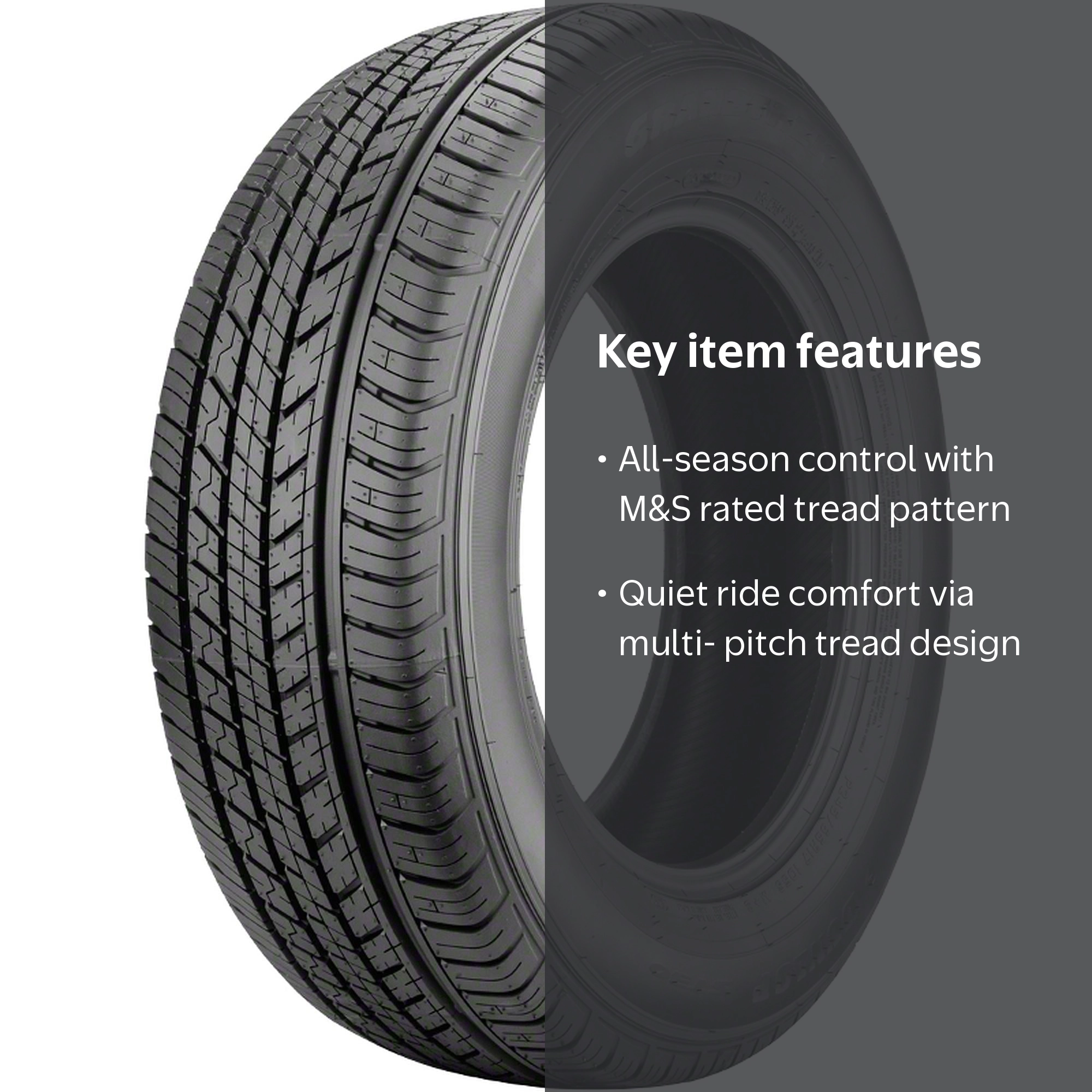 Dunlop Grandtrek ST30 All Season 225/65R17 102H Passenger Tire