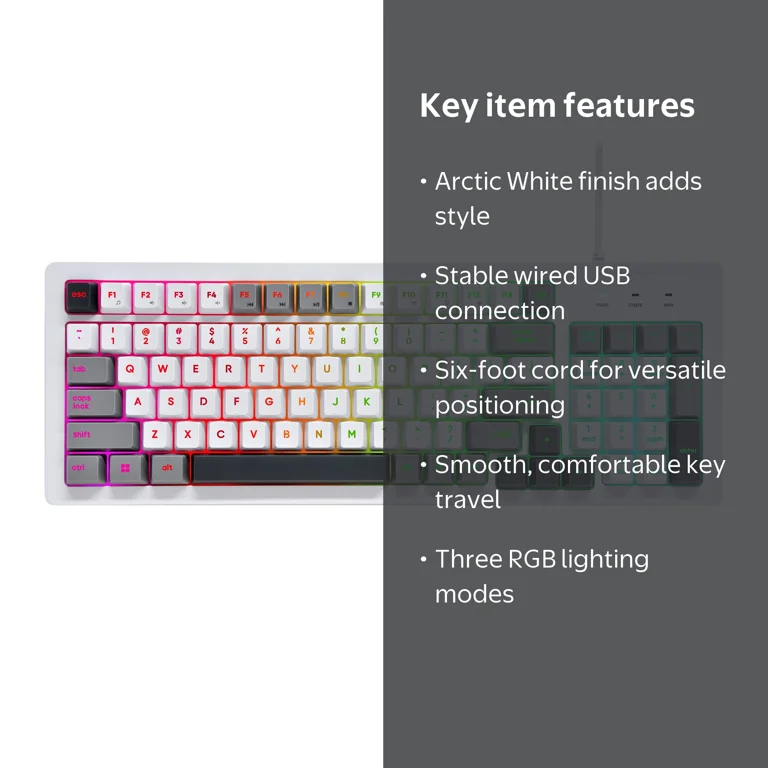 ONN WIRED RGB KB: Electronics - Walmart.com
