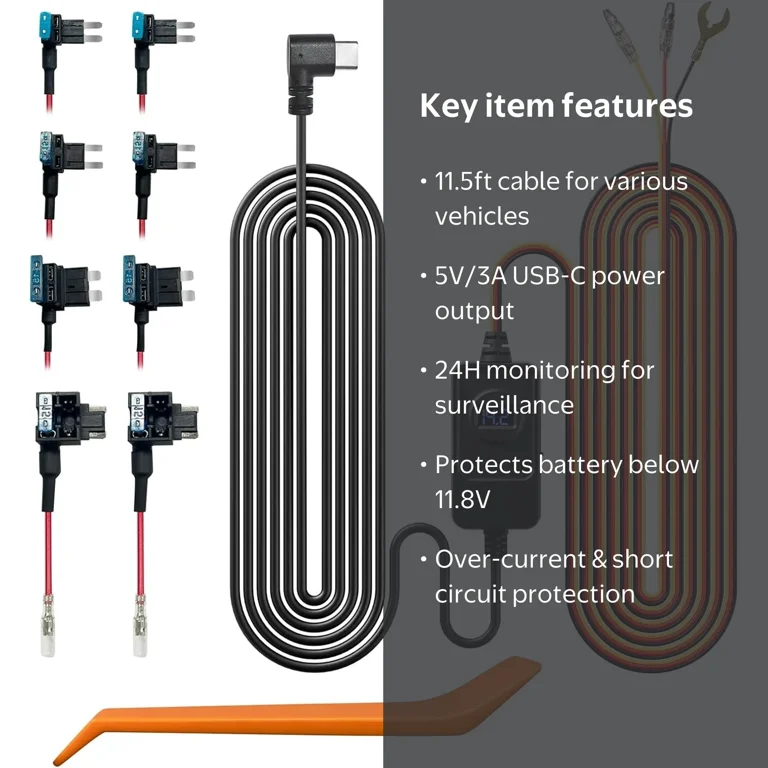 dash cam hardwire vs cigarette lighter What do I need to 12v female socket? This FalconEye DVR 12v Hard Wire Power Cable will allow all FalconEye DVR Dash Cams to be installed using a 12 volt power source rahter than Cig Lighter charger Complete Guide to Hardwiring Your
