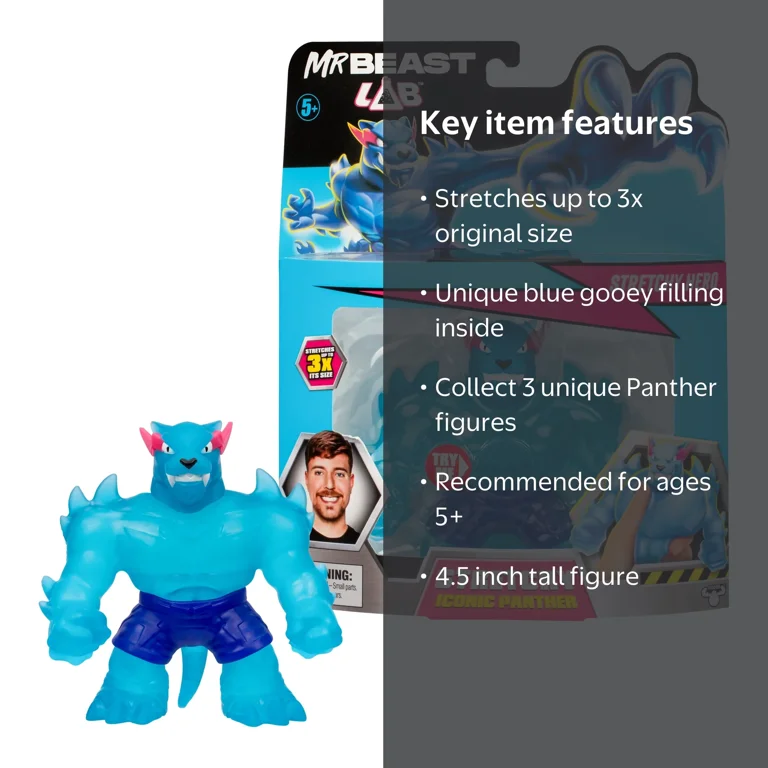 MRBEAST LAB, Action Figure, 4.5
