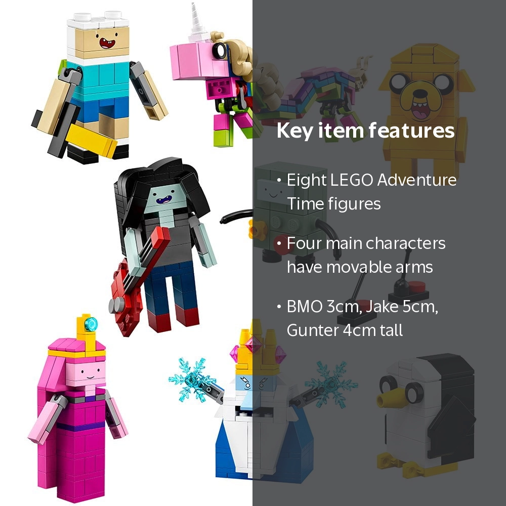 LEGO, Ideas Adventure Time Set, Buildable Characters - Walmart.com