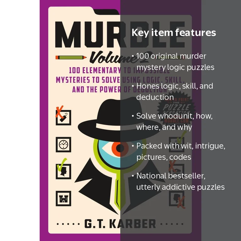 G. T. Karber, Murdle: Volume 2, 100 Elementary to Impossible