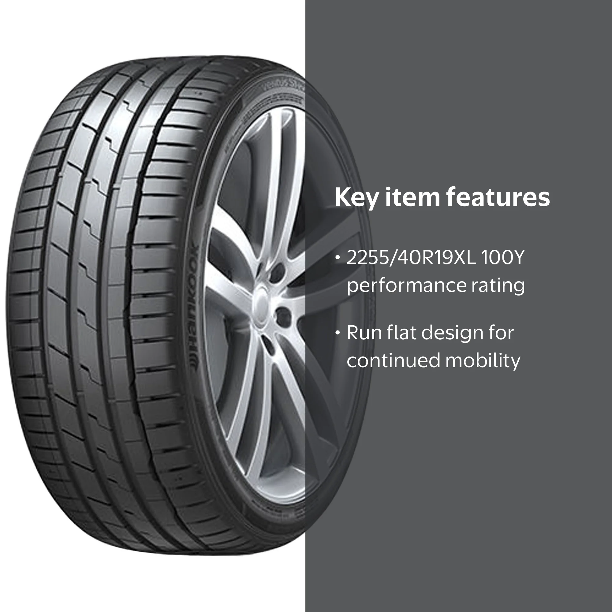 Hankook Ventus S1 evo3 K127B Run Flat * 2255/40R19XL 100Y