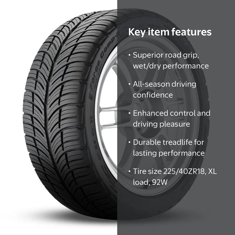 BFGoodrich High Performance Ultra Sports g-Force COMP-2 A/S PLUS