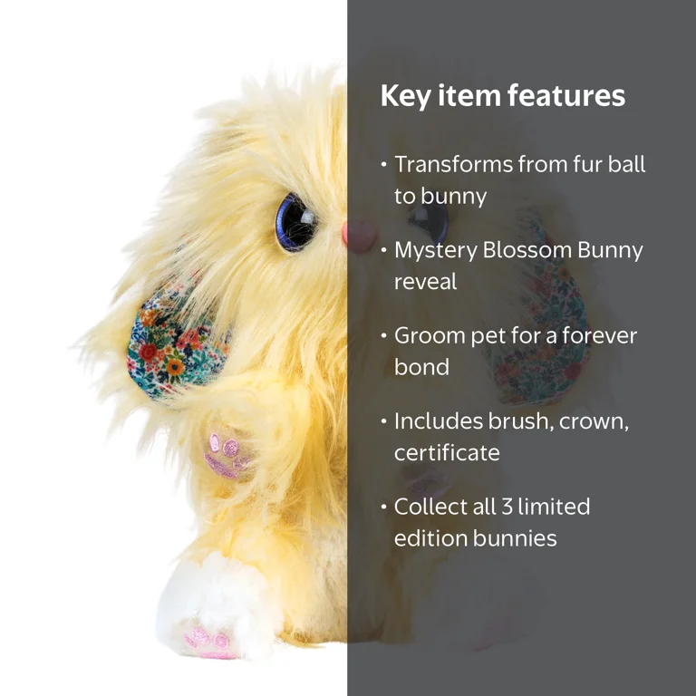 Little Live Pets Scruff-a-Luvs™ Plush Mystery Rescue Pet, Blossom