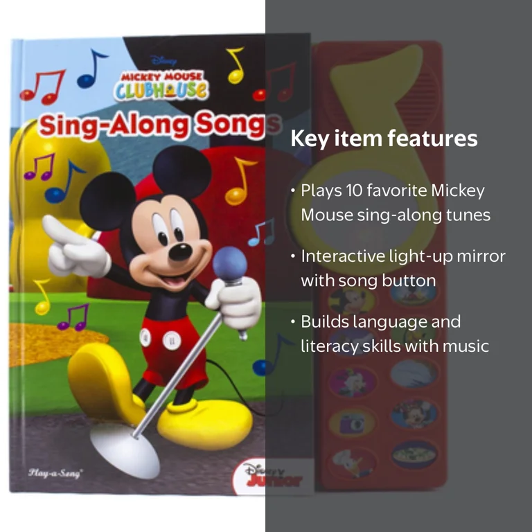 Play-A-Song Disney Junior Mickey Mouse Clubhouse Sing-Along