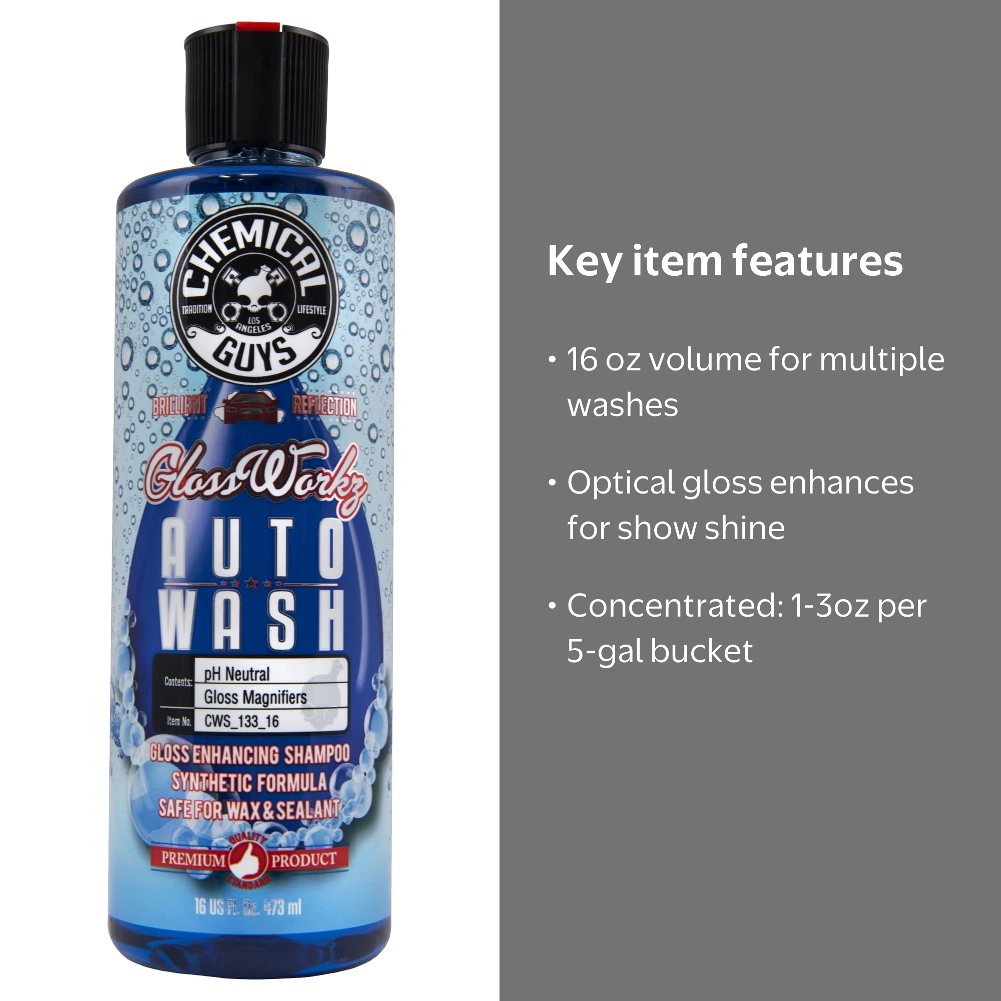 Chemical Guys GlossWorkz Intense Gloss Booster and Paintwork