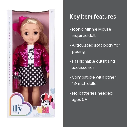 Disney, Doll, 18