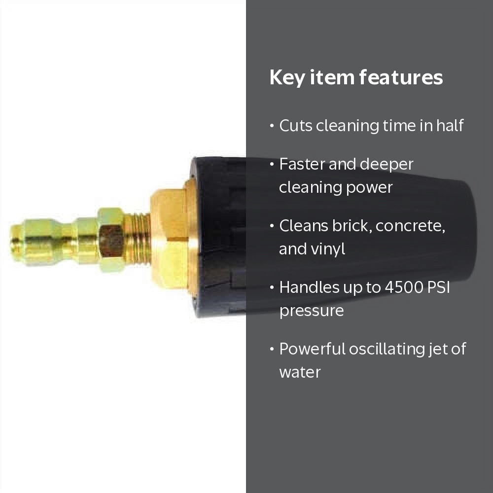 DEWALT High Power 4500 PSI Turbo Spray Nozzle for Pressure Washer