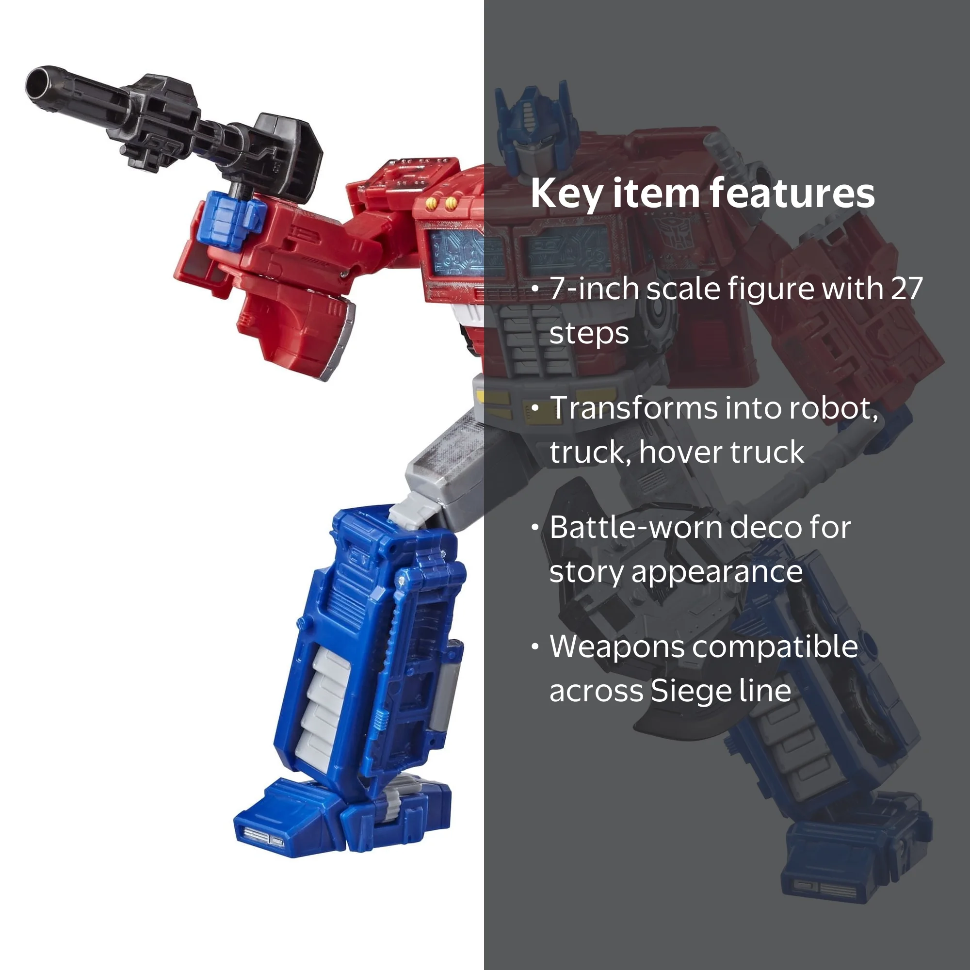 Transformers Generations Fall Cybertron Toys: Siege Voyager Class