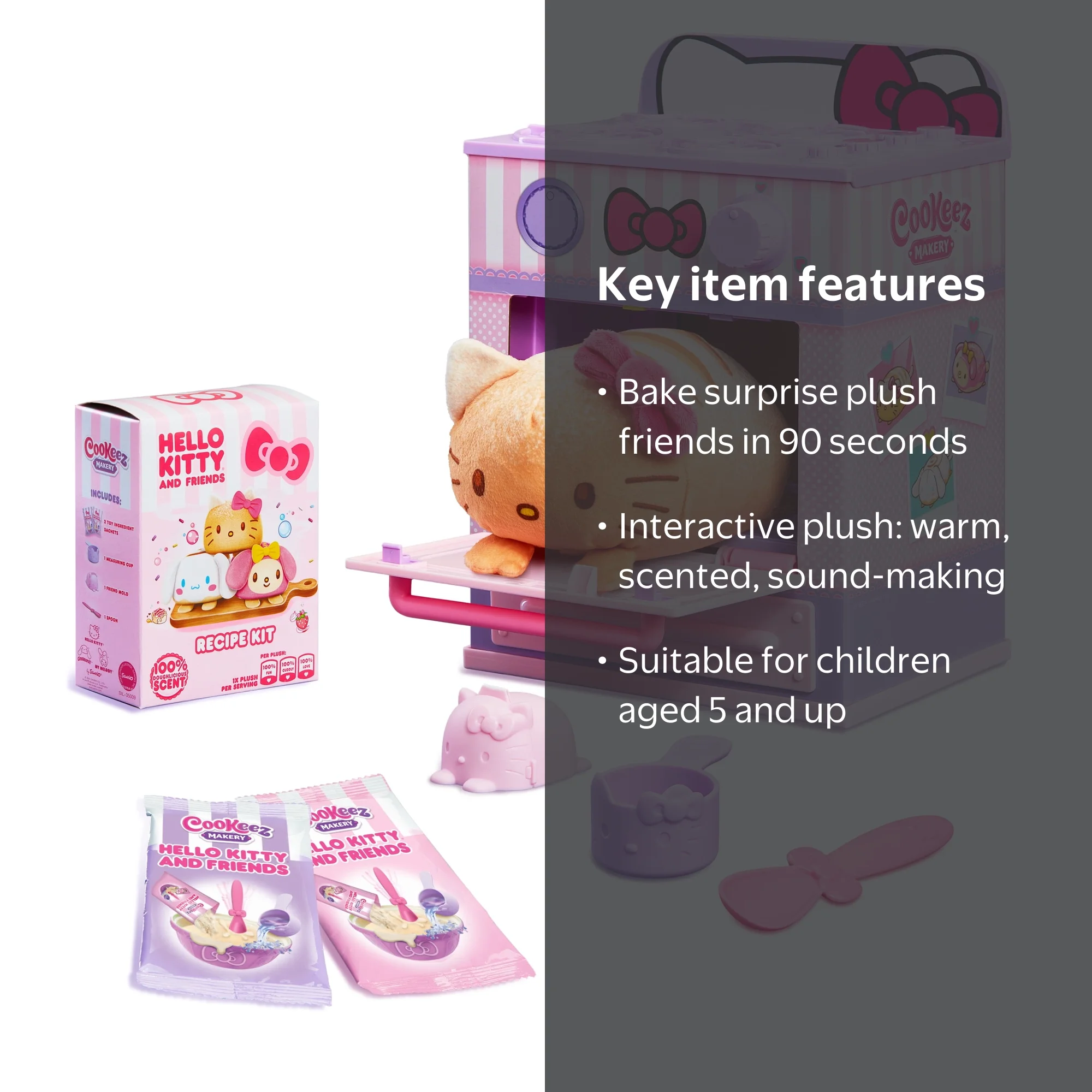 Cookeez Makery Hello Kitty® & Friends Oven, Scented, Interactive
