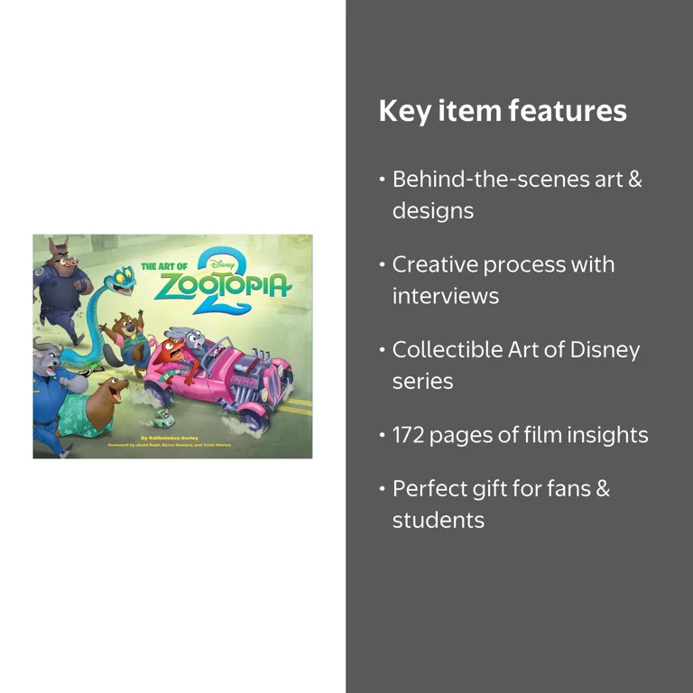 Disney Disney the Art of Zootopia 2, (Hardcover) - Walmart.com