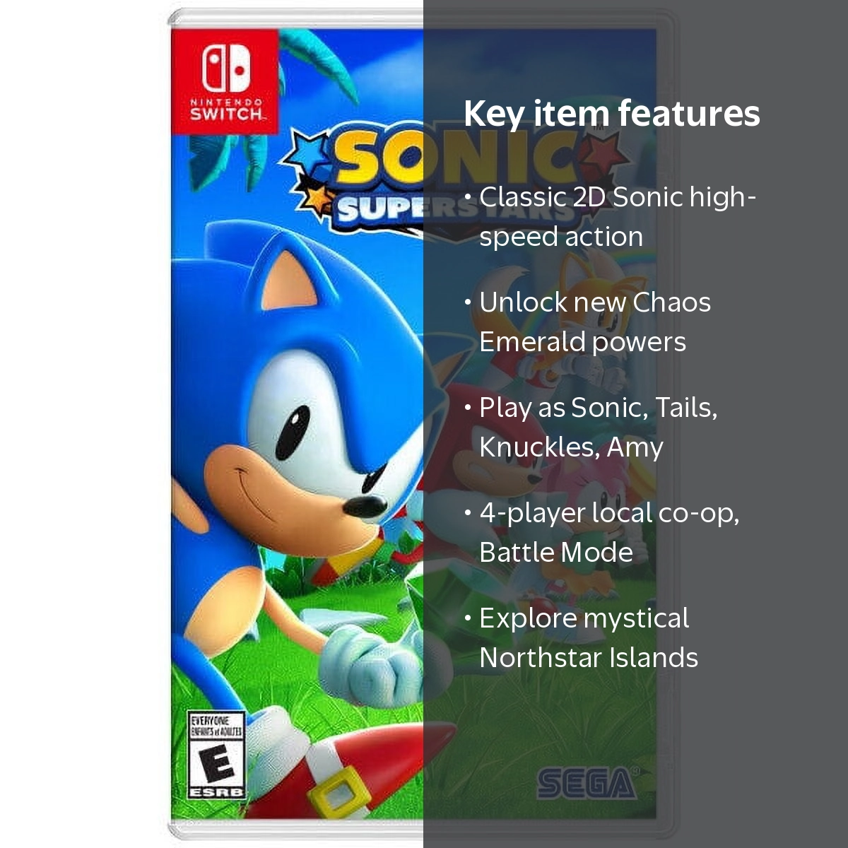 New Video Game] Sonic Superstars for Nintendo Switch - Walmart.com