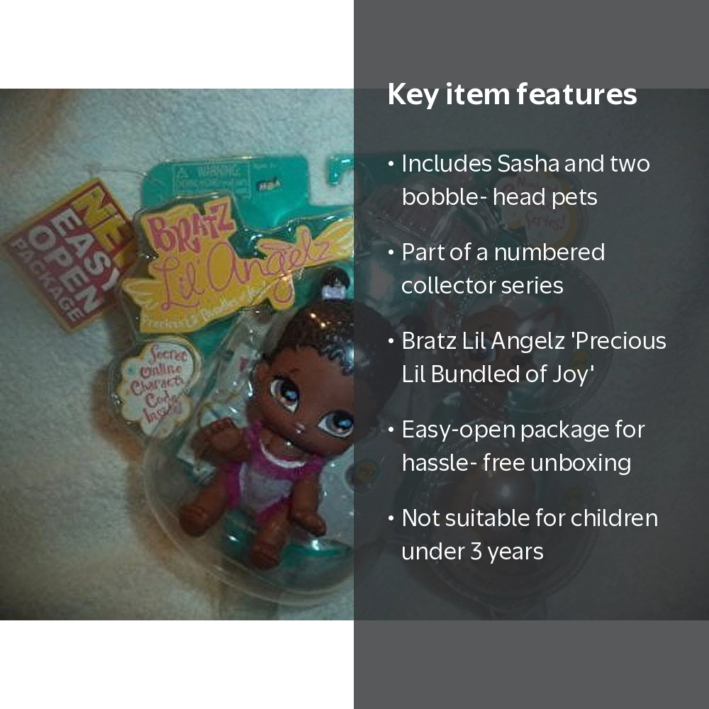 Bratz Lil Angelz Precious Lil Bundled of Joy Numbered Collector