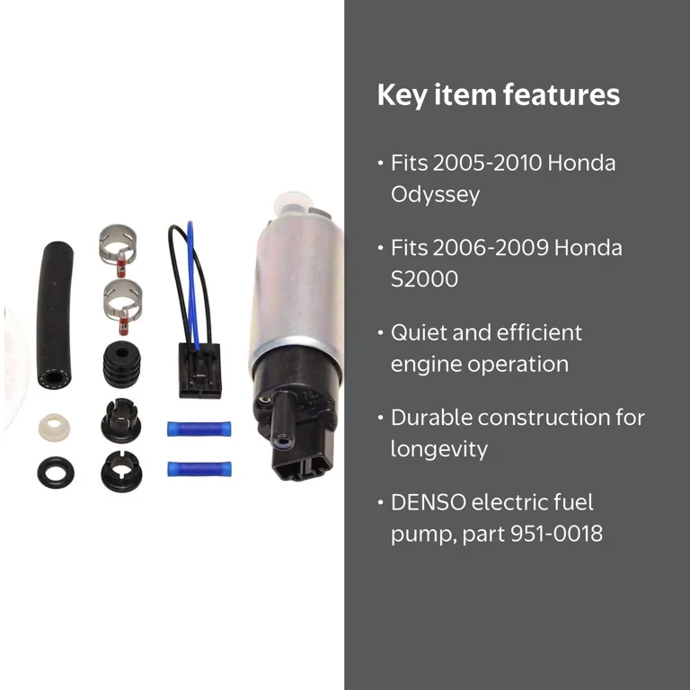 DENSO 951-0018 Fuel Pump Fits select: 2005-2010 HONDA ODYSSEY