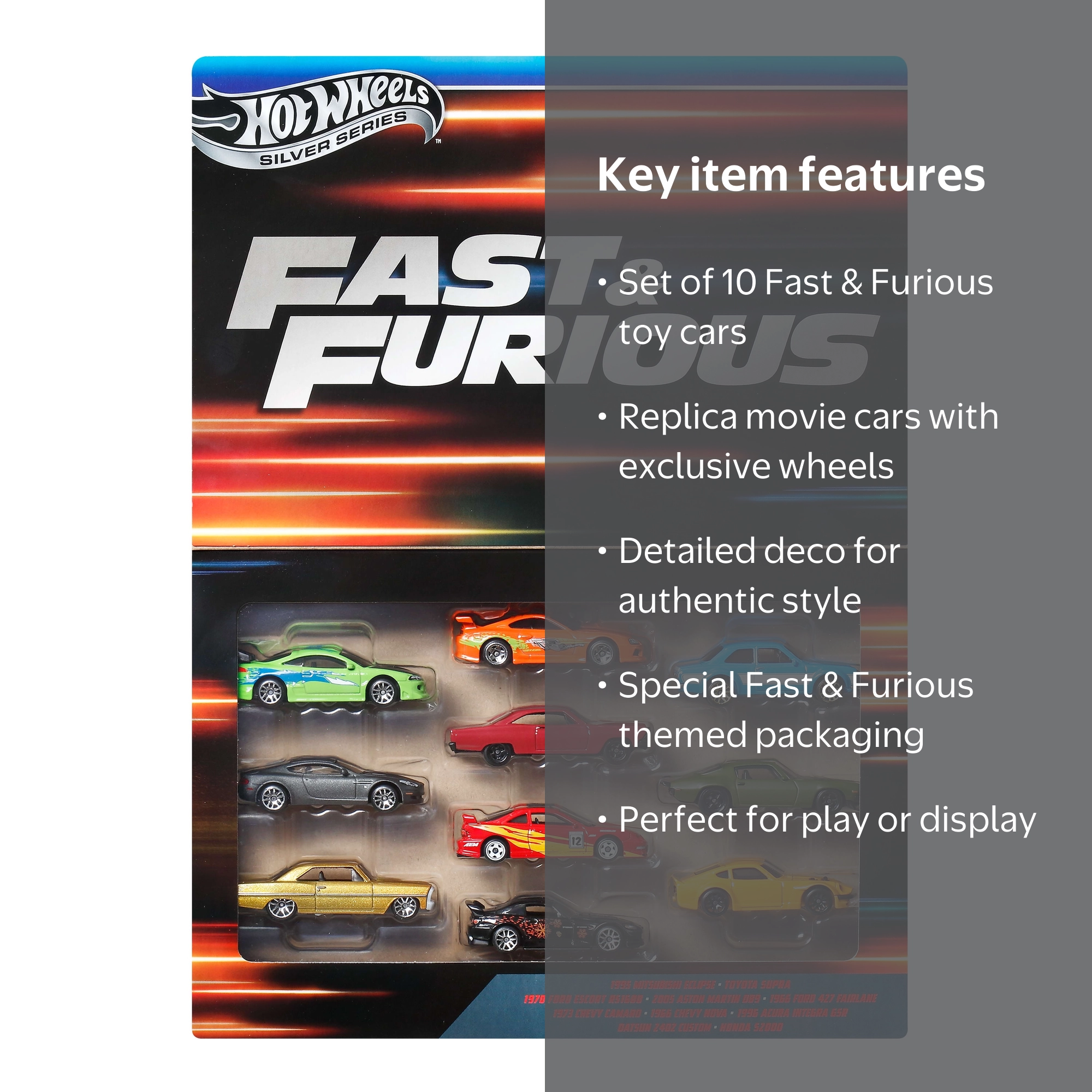 Hot Wheels ミニカー コレクション　セット Amazon.com: Hot Wheels Set of 10 1:64 Scale Toy Trucks and Cars