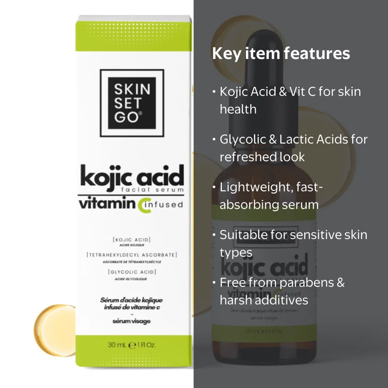 kojic acid and glutathione serum proof is in the our Serum leaves skin with a youthful, hydrated, radiant, more even complexion Kojic Acid Glutathione Serum -