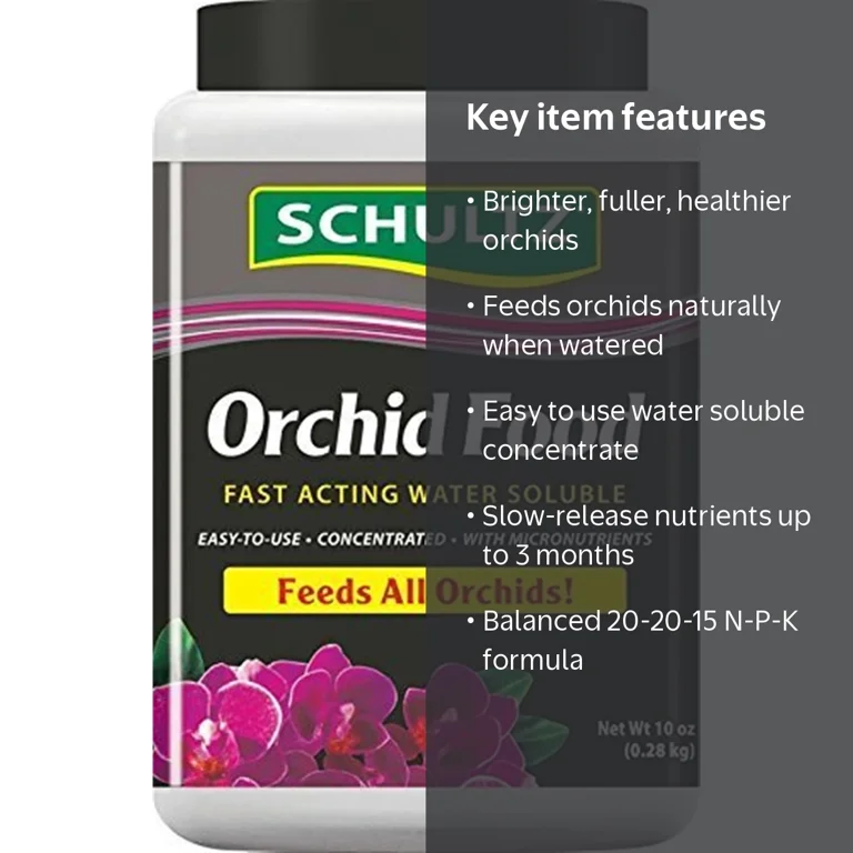 Schultz, Orchid Plant Food, Fast Acting, 10 oz Concentrate