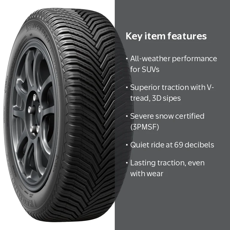 Michelin CrossClimate2 All-Weather CUV Tire 235/55R18 104V XL