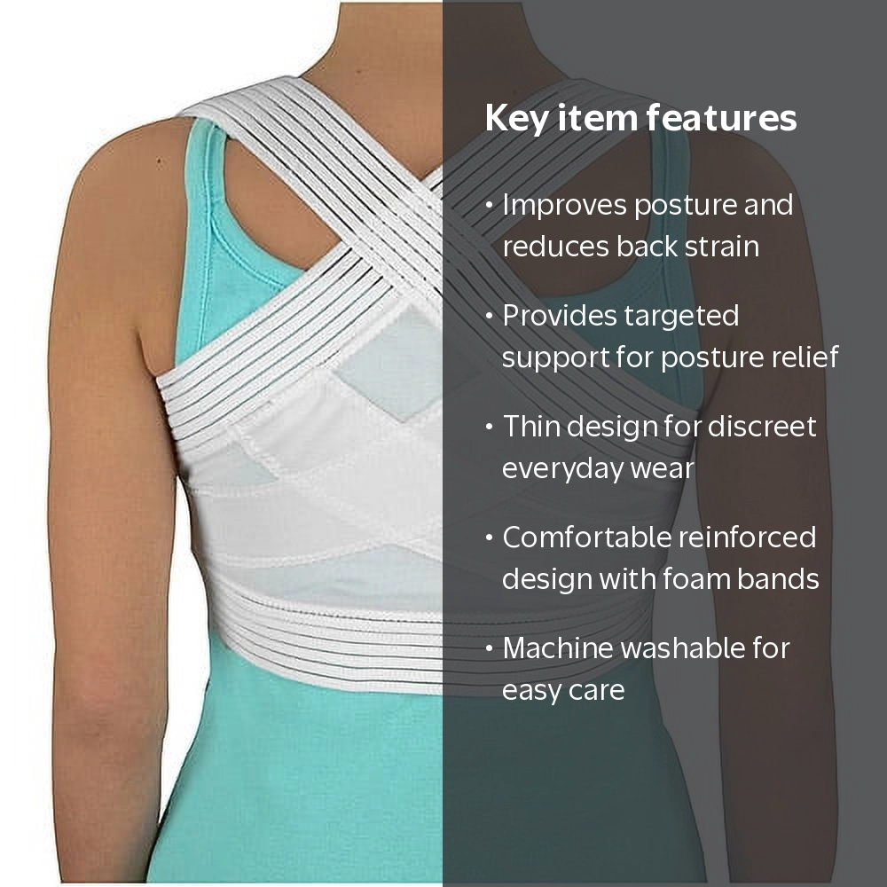 DMI Posture Corrector, White, Large HSA/FSA Eligible - Walmart.com