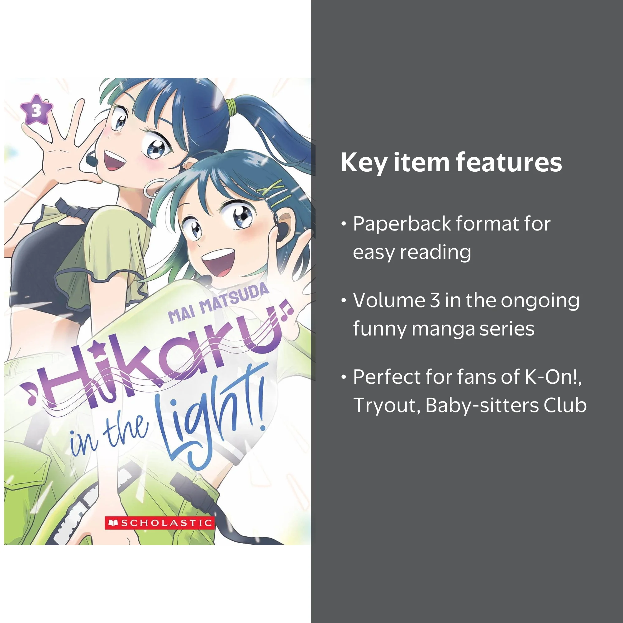 Hikaru in the Light! (Volume 3) (Paperback) - Walmart.com