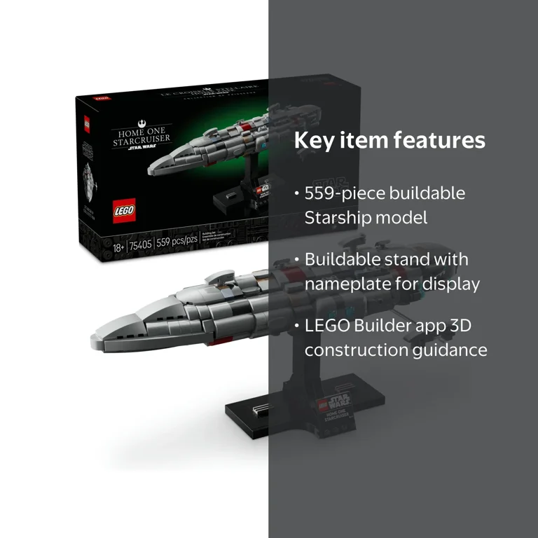 LEGO Star Wars Return of the Jedi Home One Starcruiser Set - 75405