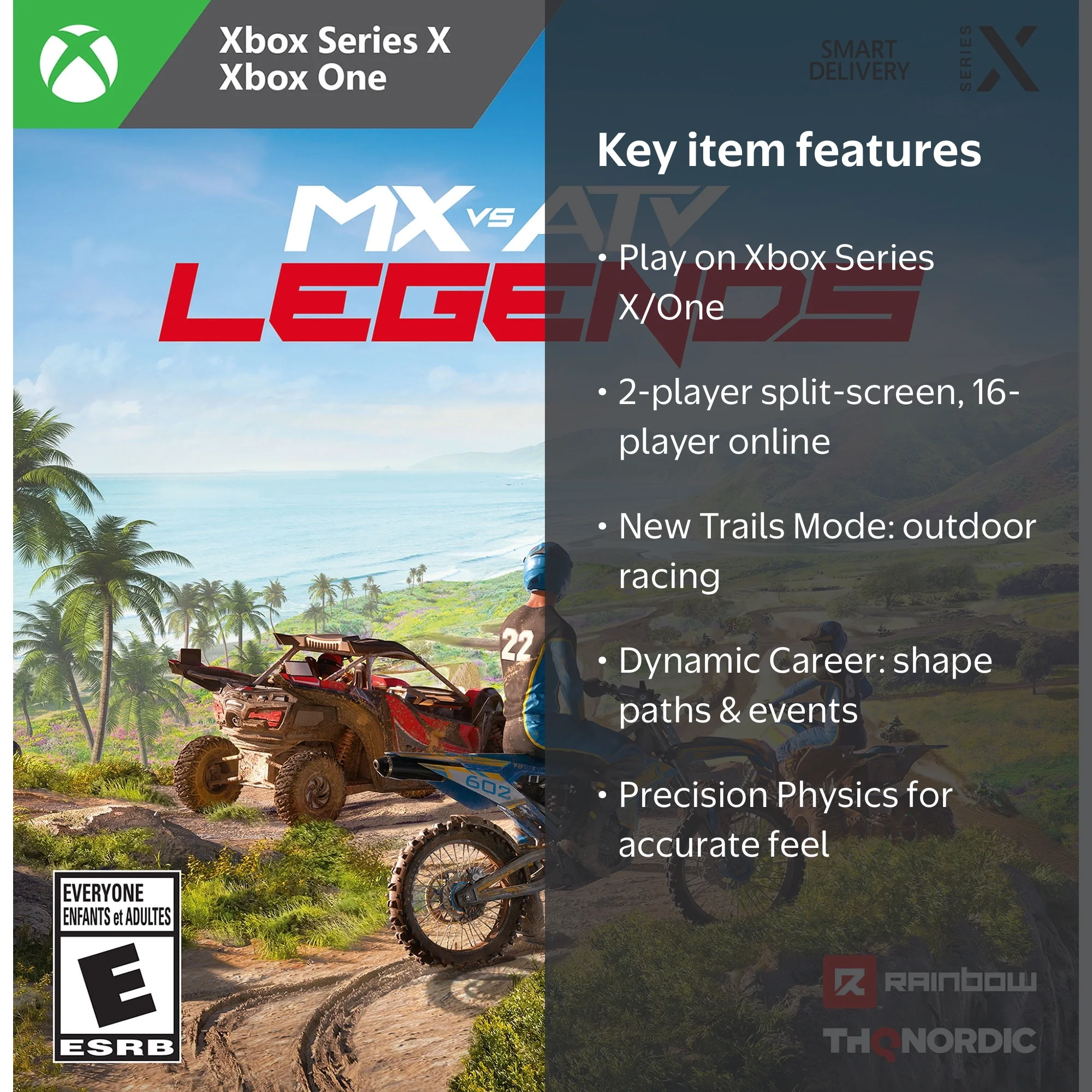 MX vs ATV: Legends - Pro Offroad, Xbox X/Series, Career Mode