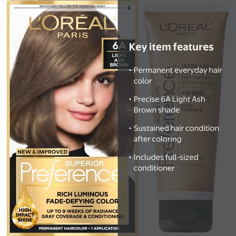 Loreal Paris Superior Preference Permanent Hair Color - Walmart.com