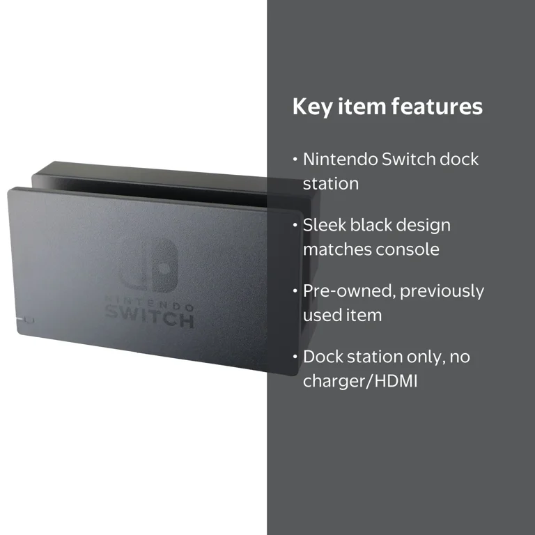 Pre-Owned Nintendo HAC-007 Switch Dock Station ONLY for Nintendo
