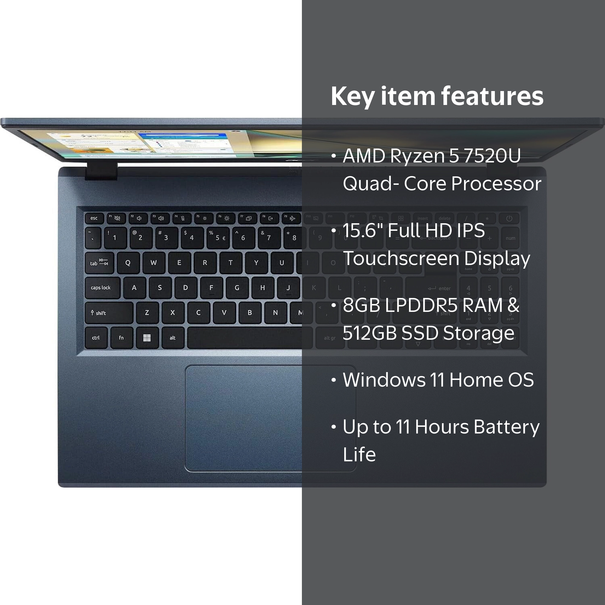 Acer, Aspire 3 Laptop, 15.6