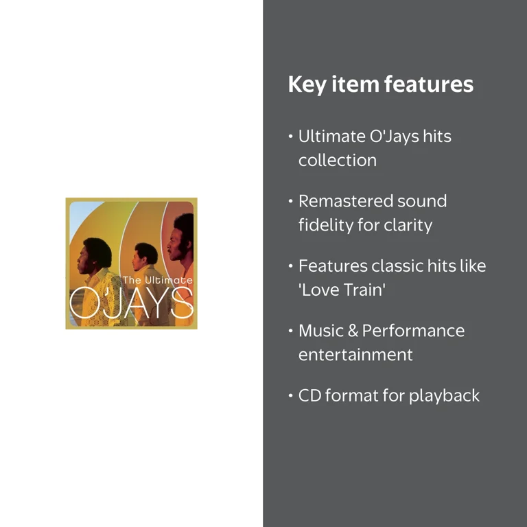 O'Jays, Music & Performance CD, The Ultimate O'Jays Remastered