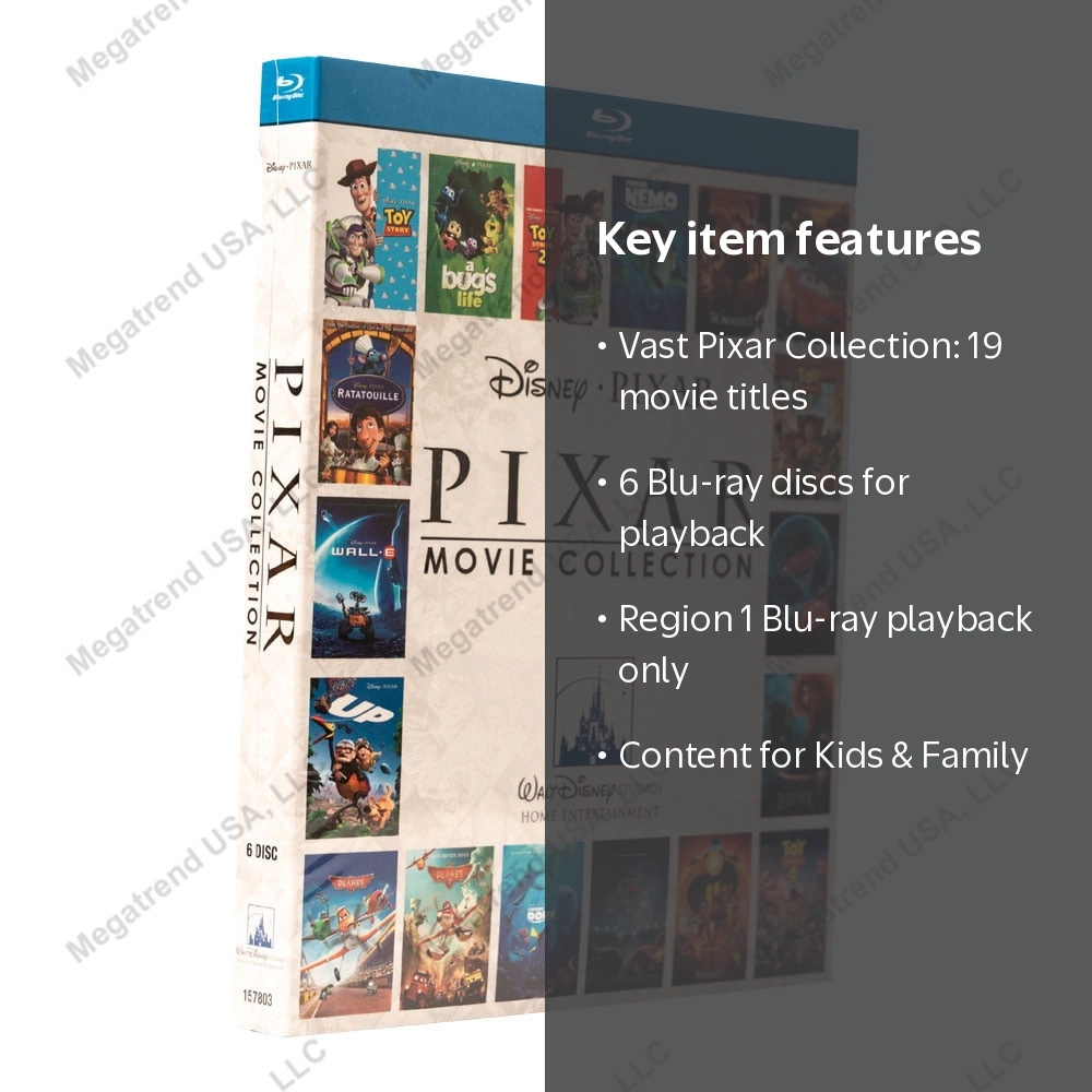 Disney - Pixar Movie Collection (Blu-ray) - Walmart.com
