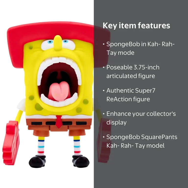 Super7 SpongeBob SquarePants Kah-Rah-Tay Karate Hands Oversized