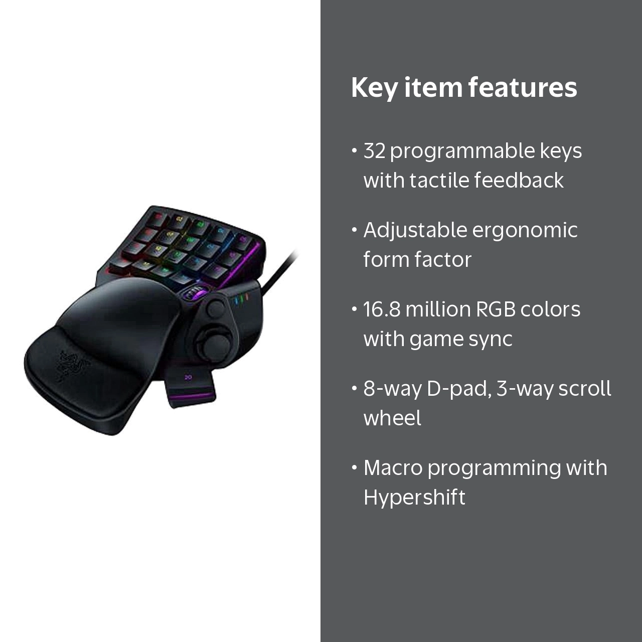 Razer Tartarus V2 Chroma Ergonomic Mecha-Membrane Gaming Keypad