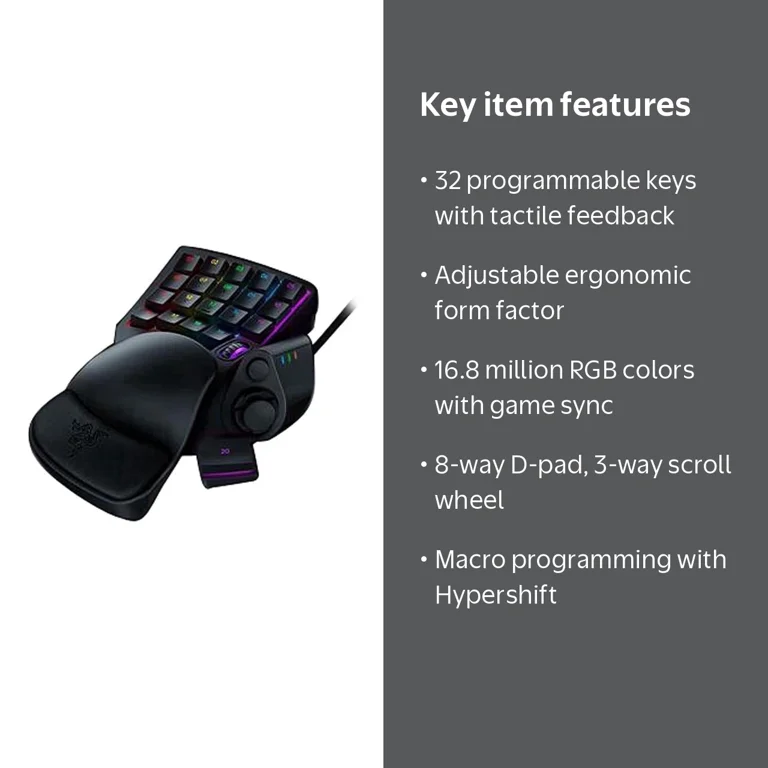 Razer Tartarus V2 Chroma Ergonomic Mecha-Membrane Gaming Keypad