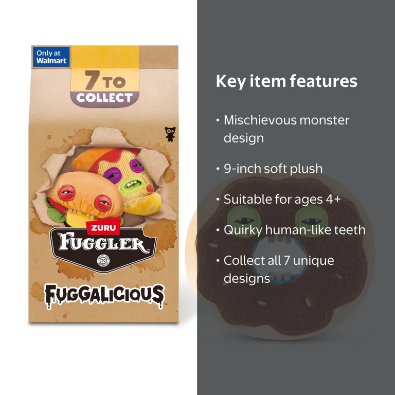Fuggler Fuggalicious 9-Inch Assortment by ZURU - Ugly Monster