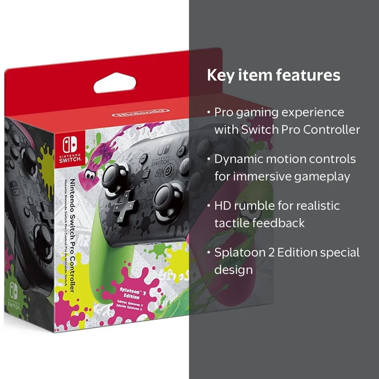 Nintendo, Controller, Pink, includes motion controls and HD rumble