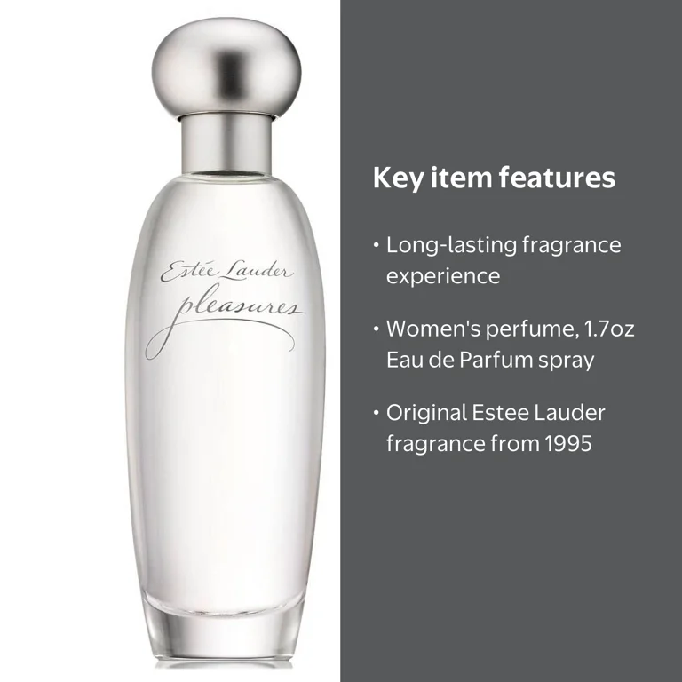Estee Lauder Pleasures Perfume, Romantic Eau de Parfum Spray for