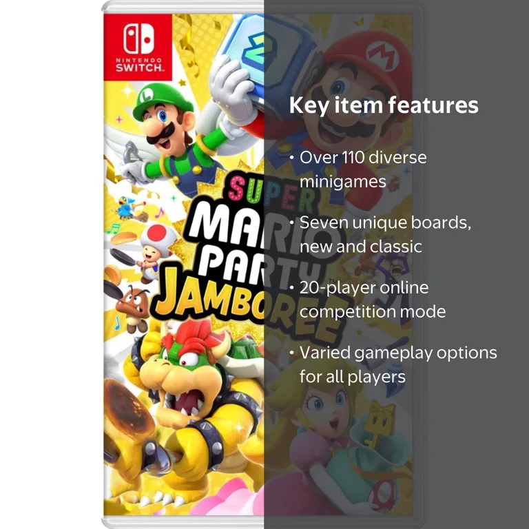 Nintendo, Super Mario Party Jamboree, Region Free, Over 110