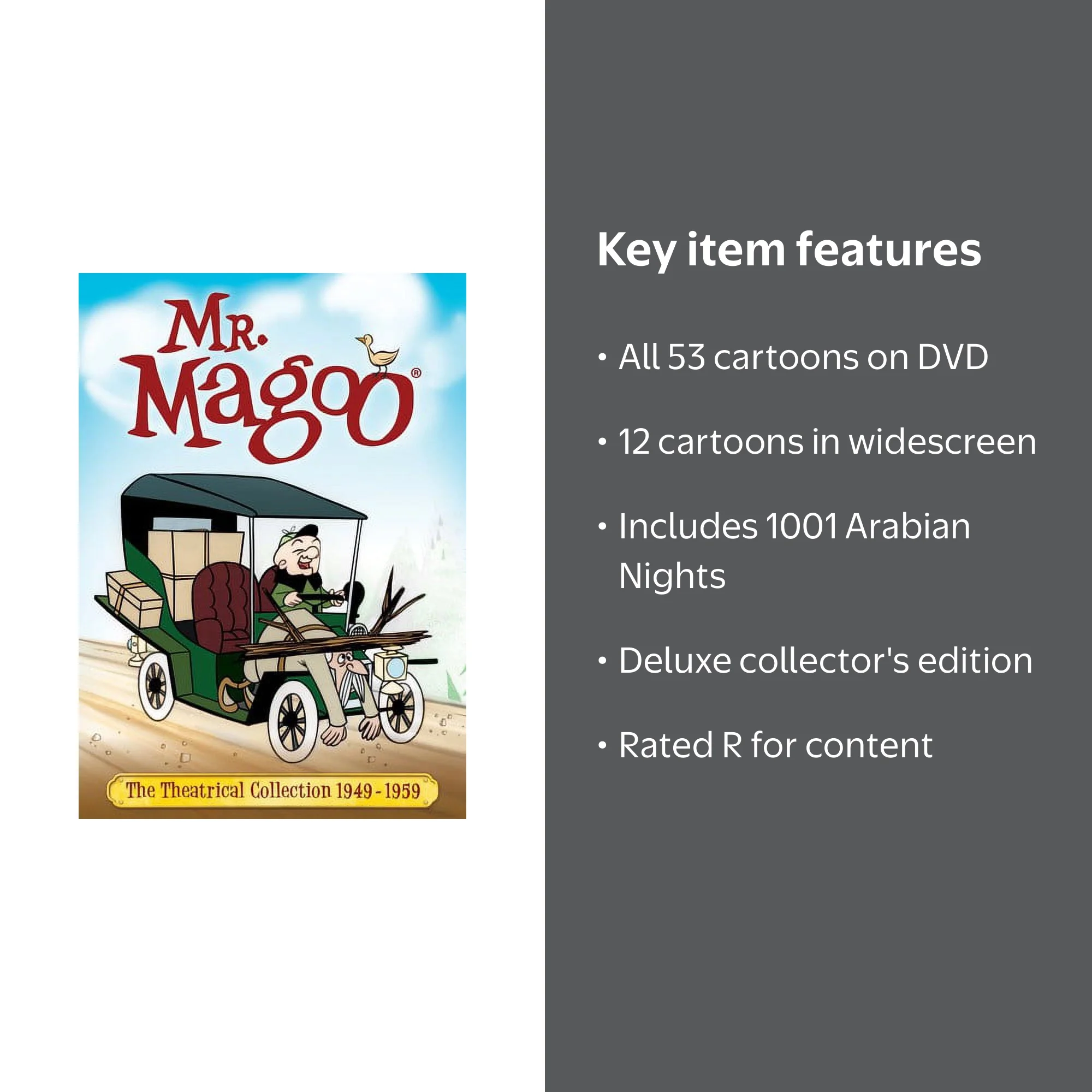 Mr. Magoo: The Theatrical Collection 1949-1959 - Walmart.com