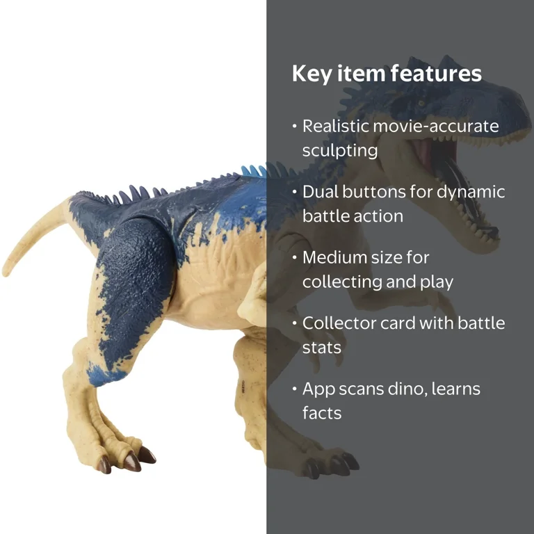 Jurassic World Dual Attack Allosaurus Dinosaur - Walmart.com