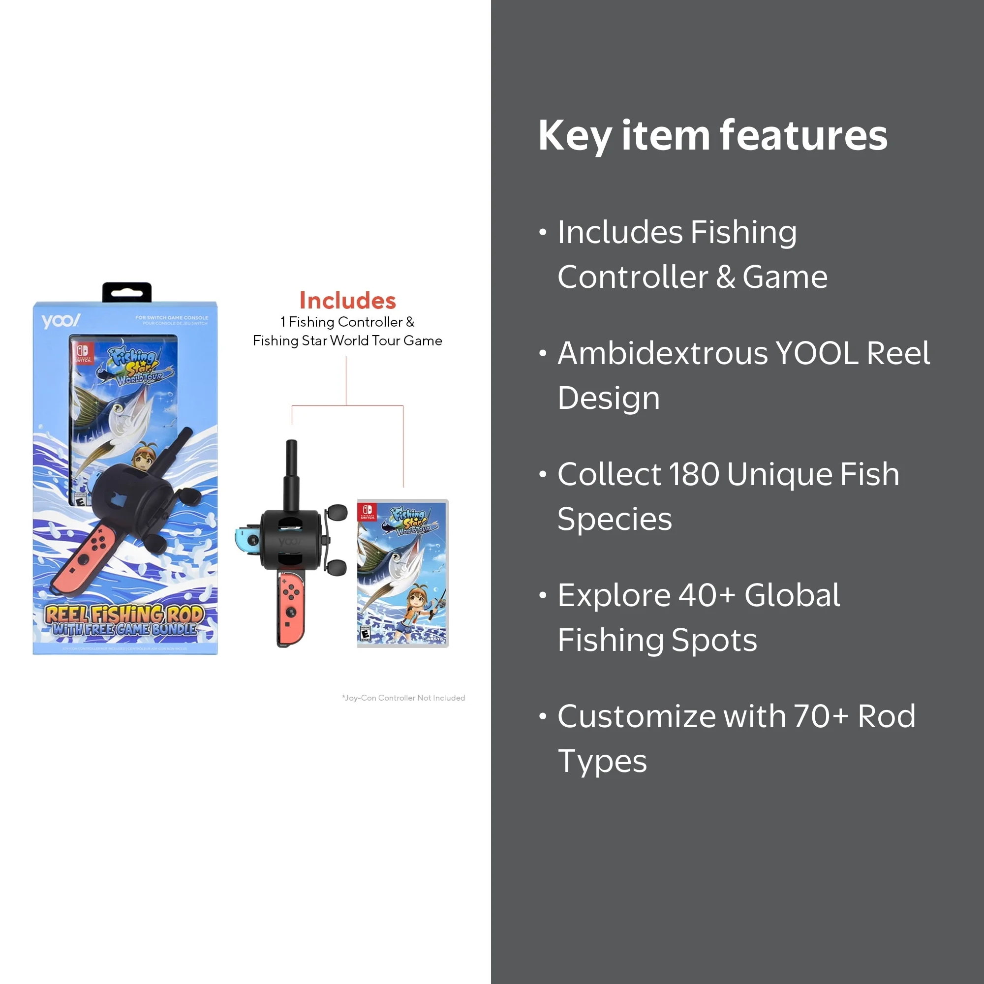 delux fishing pole star Boat Conventional Rods Star Rods DLX80WL Delux 8'